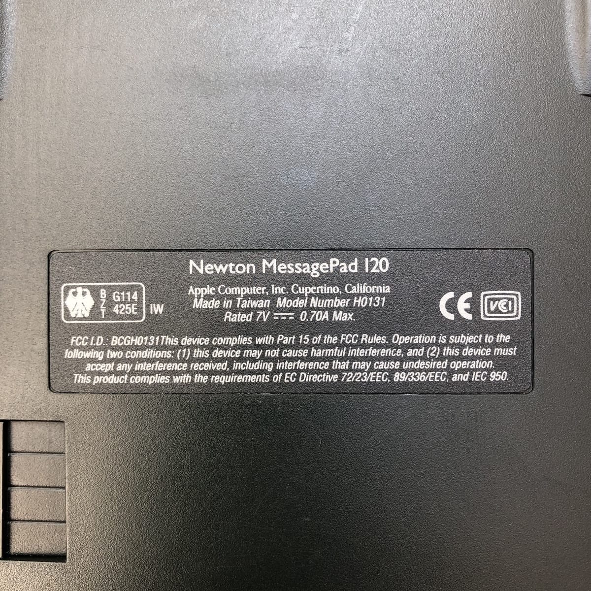 MessagePad 120 OS1 - Newtonhonk